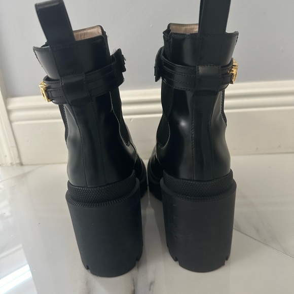 GUCCI Logo Trip Booties Size 38 - Picture 6 of 9